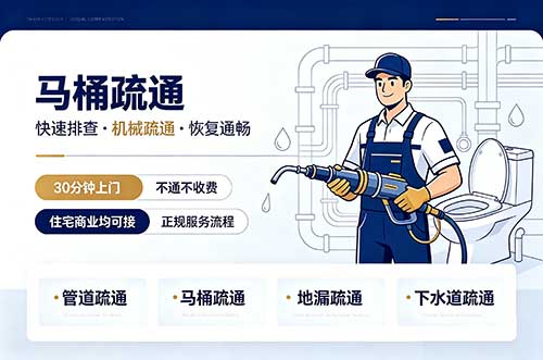 马桶疏通